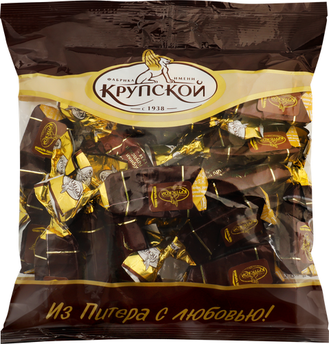 

Конфеты Фабрика имени Крупской Грильяж глазированные 200 г