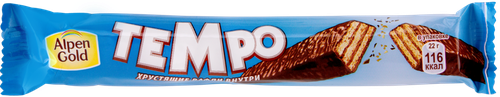 

Батончик шоколадный Alpen Gold Tempo Вафля 22 г