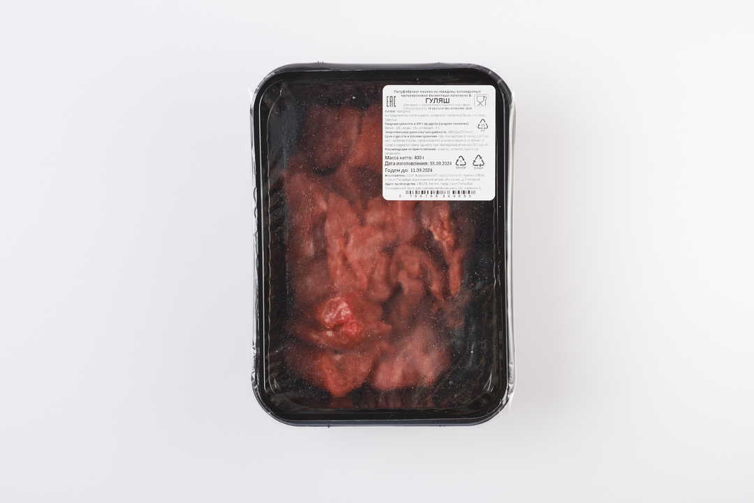 

Гуляш из говядины 400 г