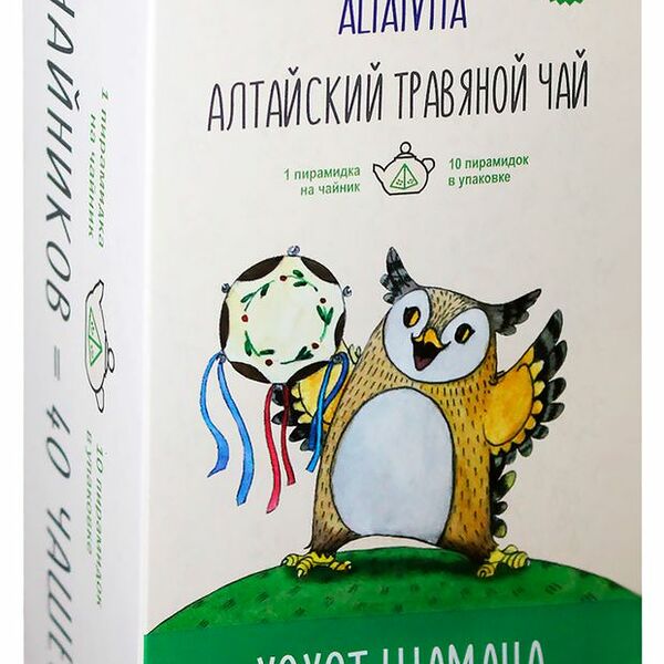 Чай травяной Altaivita Хохот Шамана в пирамидках 40 г 10 шт.