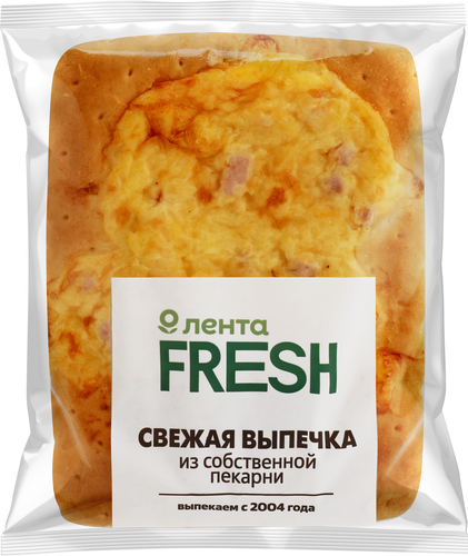 

Лепешка Лента Fresh сырная с ветчиной, 150 г
