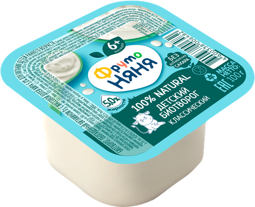 

Биотворог детский ФрутоНяня классический с 6 месяцев 5% 100 г