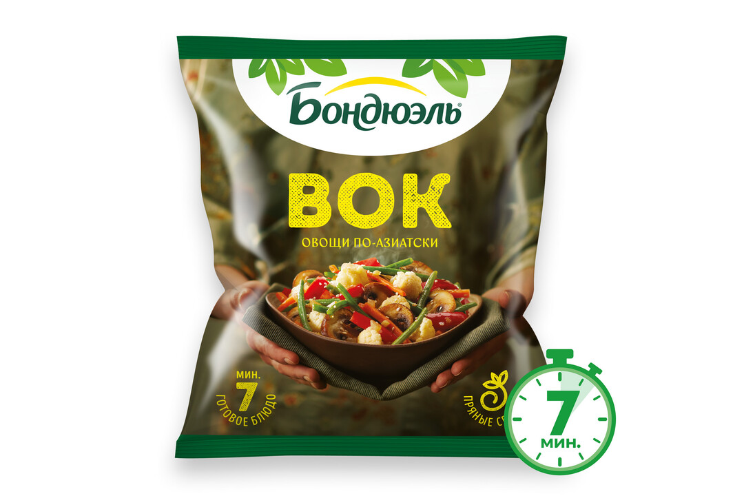 

Смесь овощная замороженная Бондюэль Вок По Азиатски 400 г