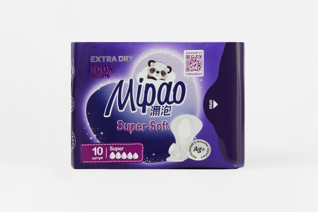 

Прокладки Mipao гигиенические ночные 10 шт