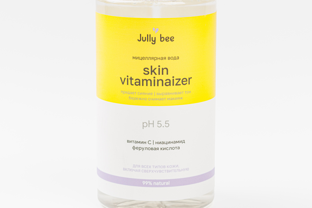 

Мицеллярная вода для лица, глаз и губ, Jully Bee