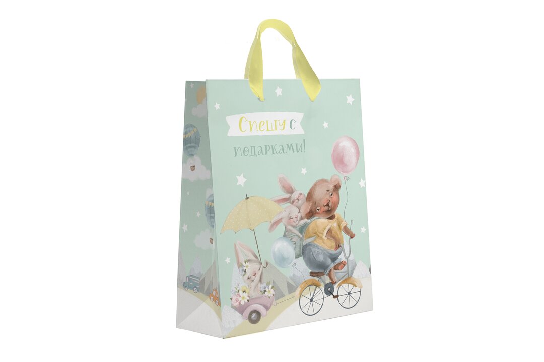 

Пакет подарочный Paketiko Милашки 25 х 31 х 11 см