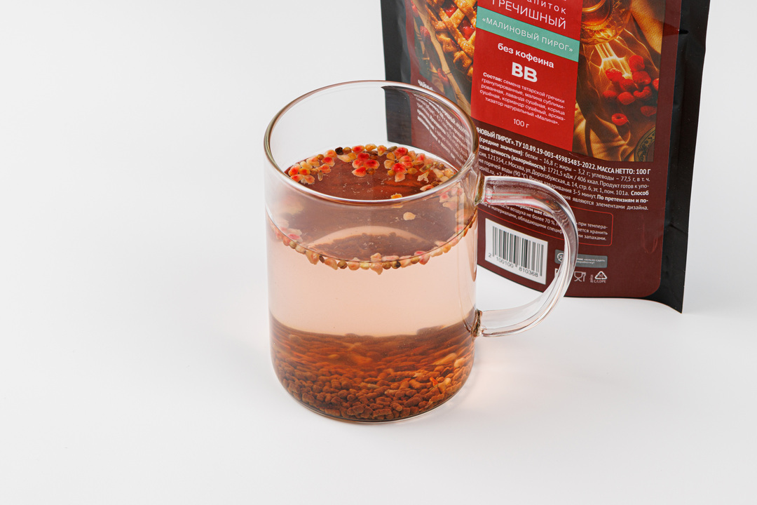 

Чайный напиток Гречишный ВкусВилл Малиновый пирог 100 г