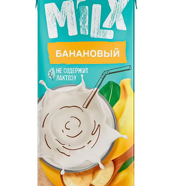 Растительный коктейль Milx соево-банановый 1.1% 1 л