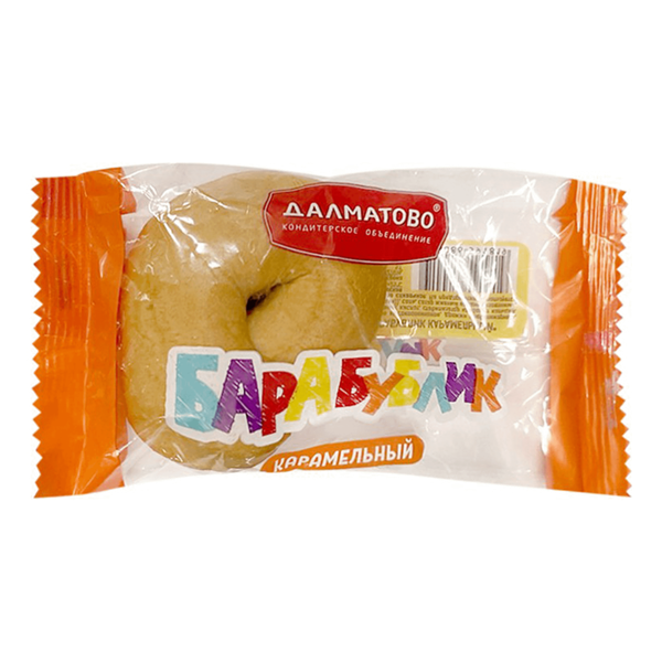 Барабублик Далматово Карамель 28г