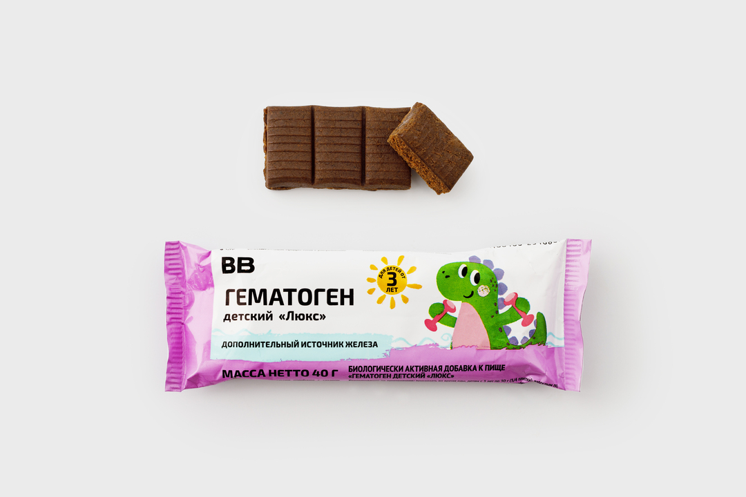 

Гематоген детский "Люкс", 40 гр