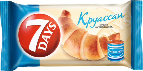 

Круассан 7 Days с кремом со вкусом вареная сгущёнка 65 г