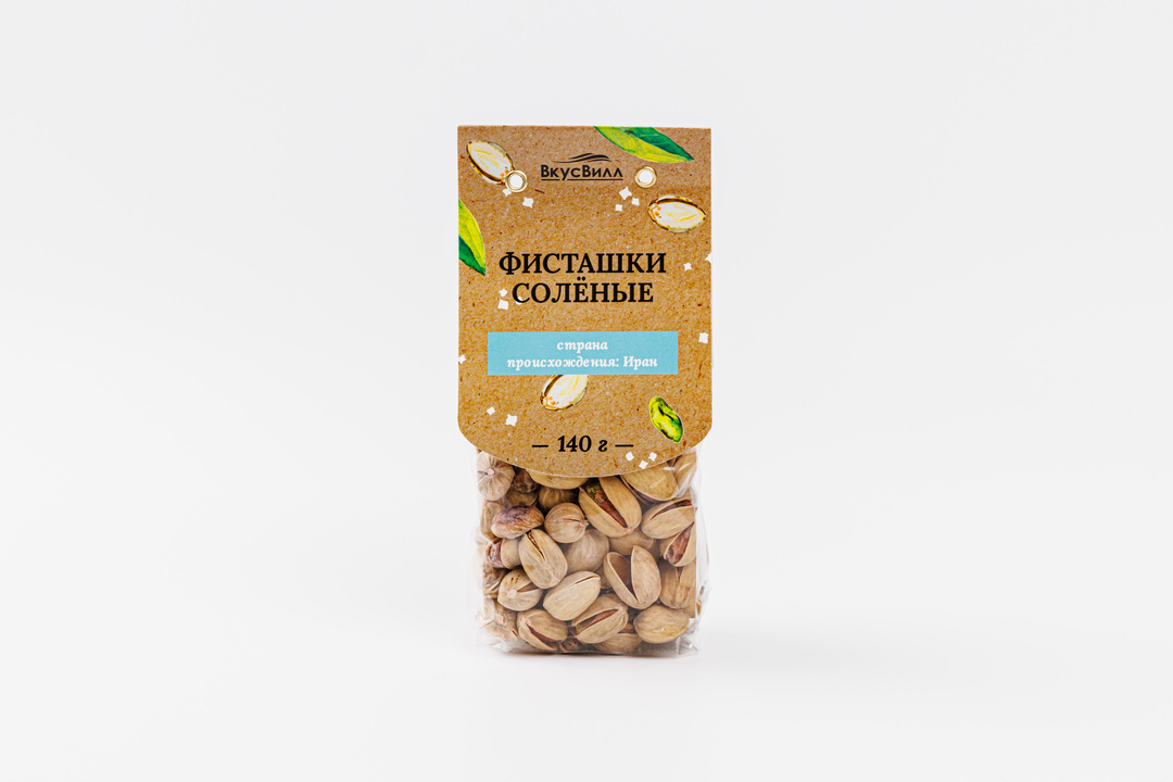 

Фисташки соленые, 140 г