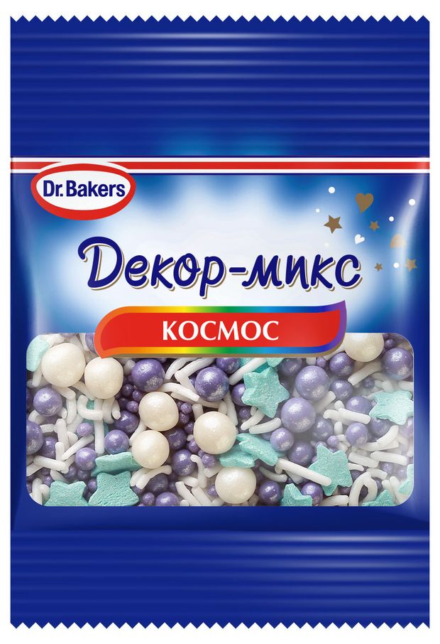 

Декор-микс Dr.Oetker Космос 10 г
