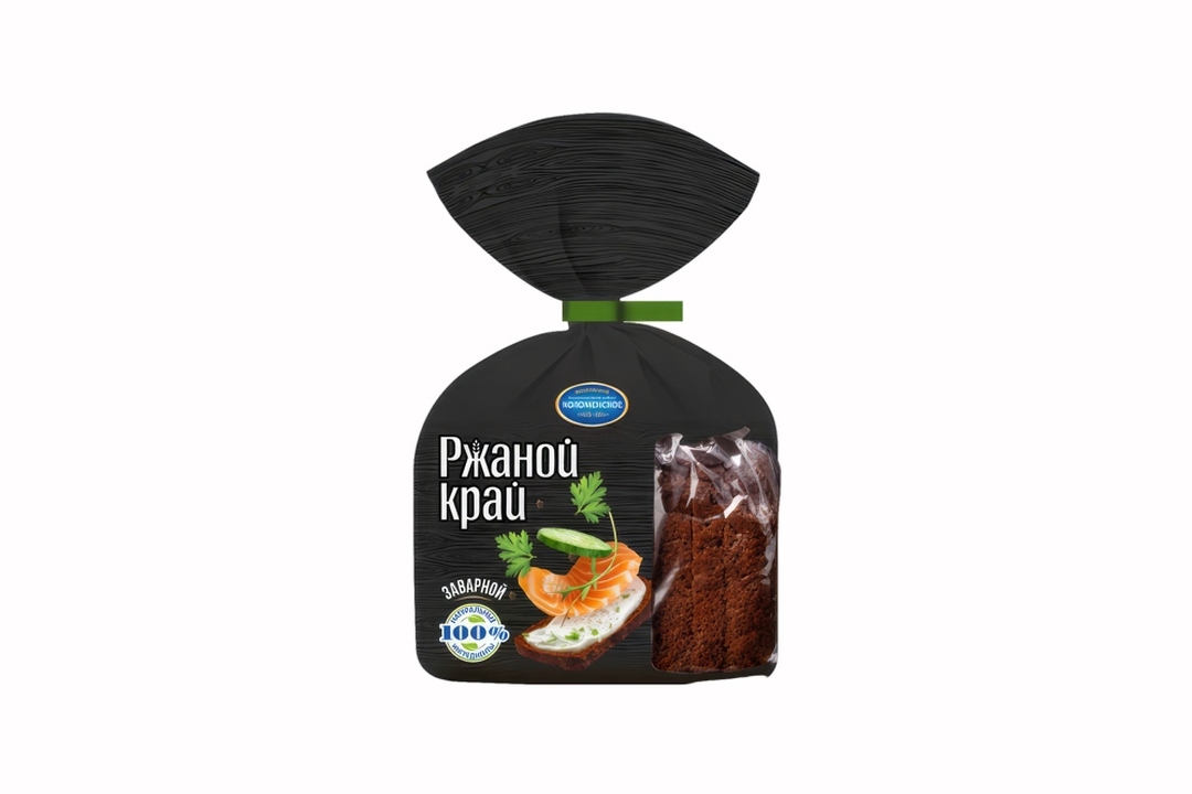 

Хлеб Ржаной Край Коломенское заварной в нарезке 300 г