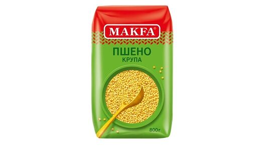 Пшено Макфа шлифованное
