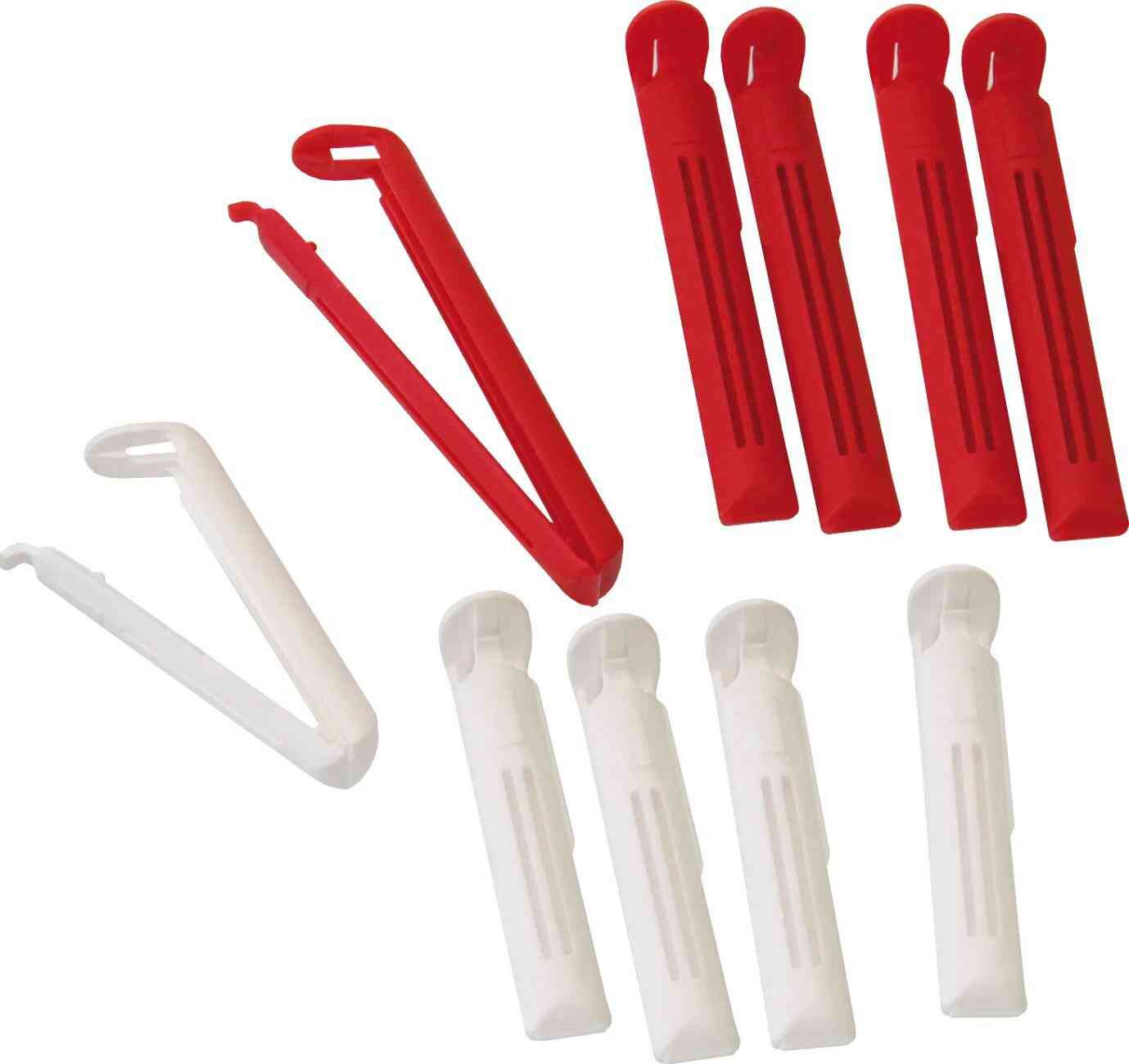 

Зажимы для пакетов Axentia пластиковые 6.5 х 10 см 10 шт. цвет в ассортименте