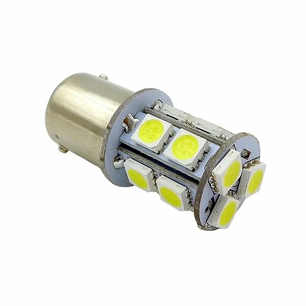 T15 S022B /белый/(BAY15D) 13SMD 5050 12V 2 contact, коробка 2 шт.