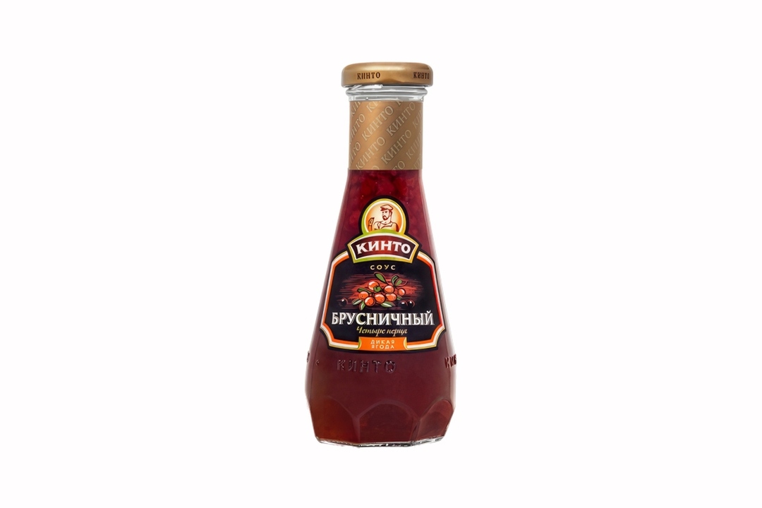 

Соус Кинто брусничный четыре перца 320 г