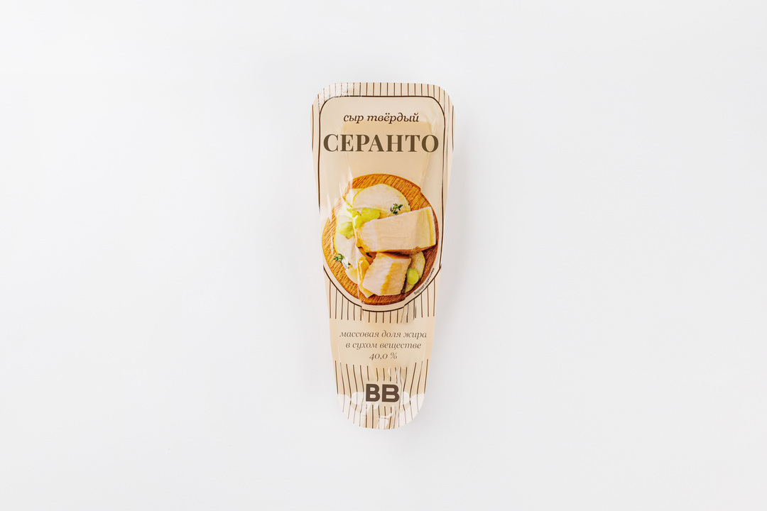 

Сыр твердый Серанто 6 мес, 180 г