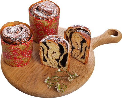 

Кулич Лента Fresh Краффин с маком, 1 шт. 110 г