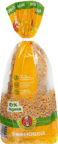 

Хлеб Первый хлебокомбинат пшеничный Зерновой в нарезке 330 г