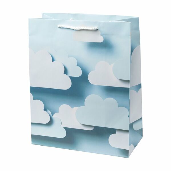 Пакет Облака 26*32,4*12,7 см. бумажный_РП