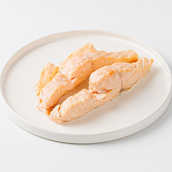 Филе семги на пару