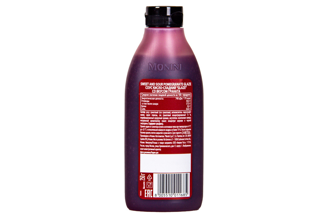 

Соус бальзамический Monini со вкусом граната 250 г