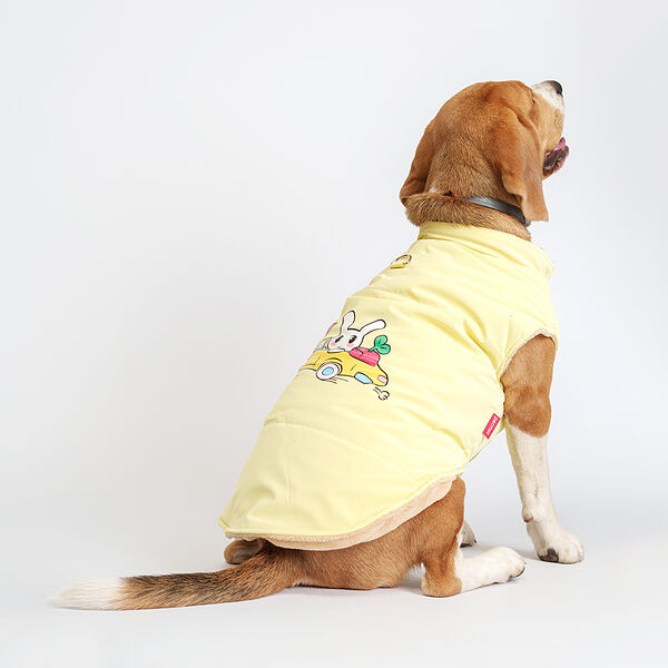 Куртка желтая для собак Petmax размер 3XL