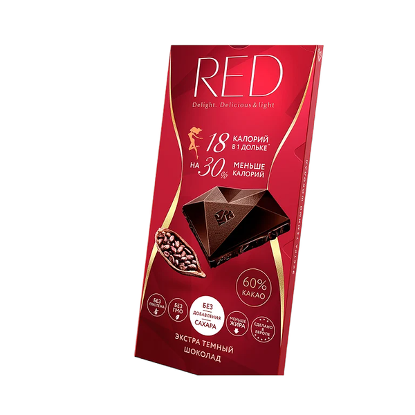 Шоколад тёмный RED Экстра