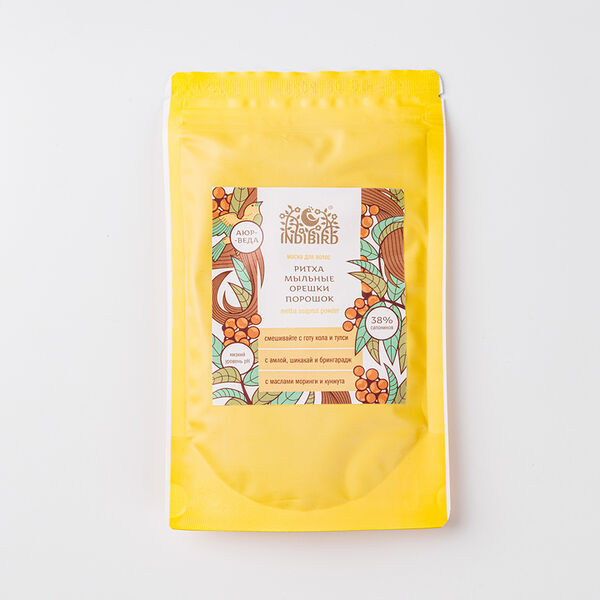 Мыльные орешки маска шампунь Indibird для волос 