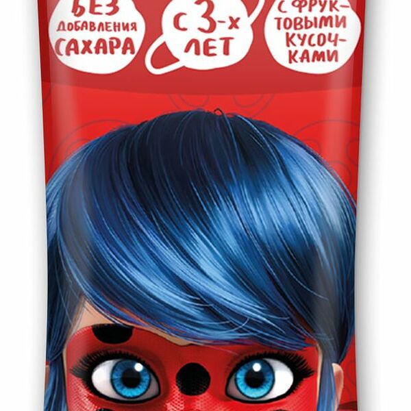 Батончик глазированный Take a Bitey Miraculous злаково-фруктовый с кусочками фруктов Клубника 35 г