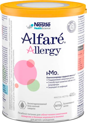 

Смесь Nestle Alfare Allergy HMO ACS020 сухая 400 г