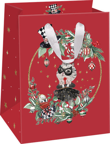 

Пакет подарочный Пакетико Карнавал 14 х 19 х 9 см дизайн в ассортименте