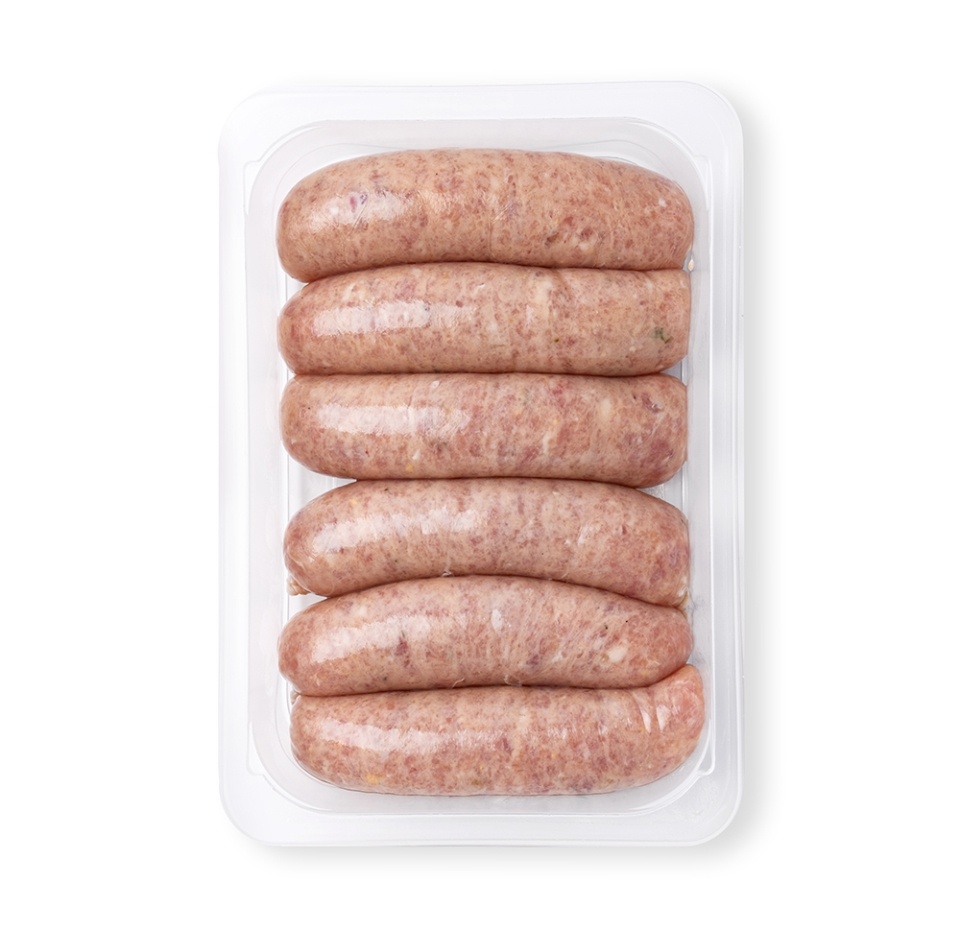 

Колбаски Буден Бланк с мясом цыплёнка-бройлера и "Фуа-гра", Россия