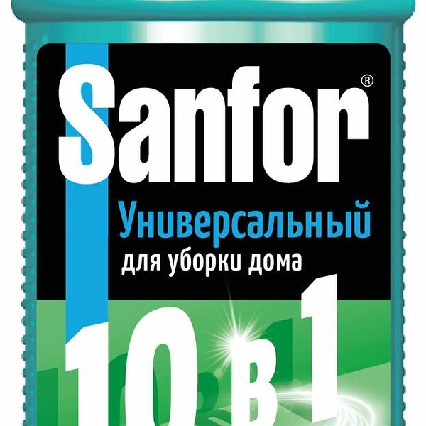 Дезинфицирующее средство Sanfor Универсальное морской бриз
