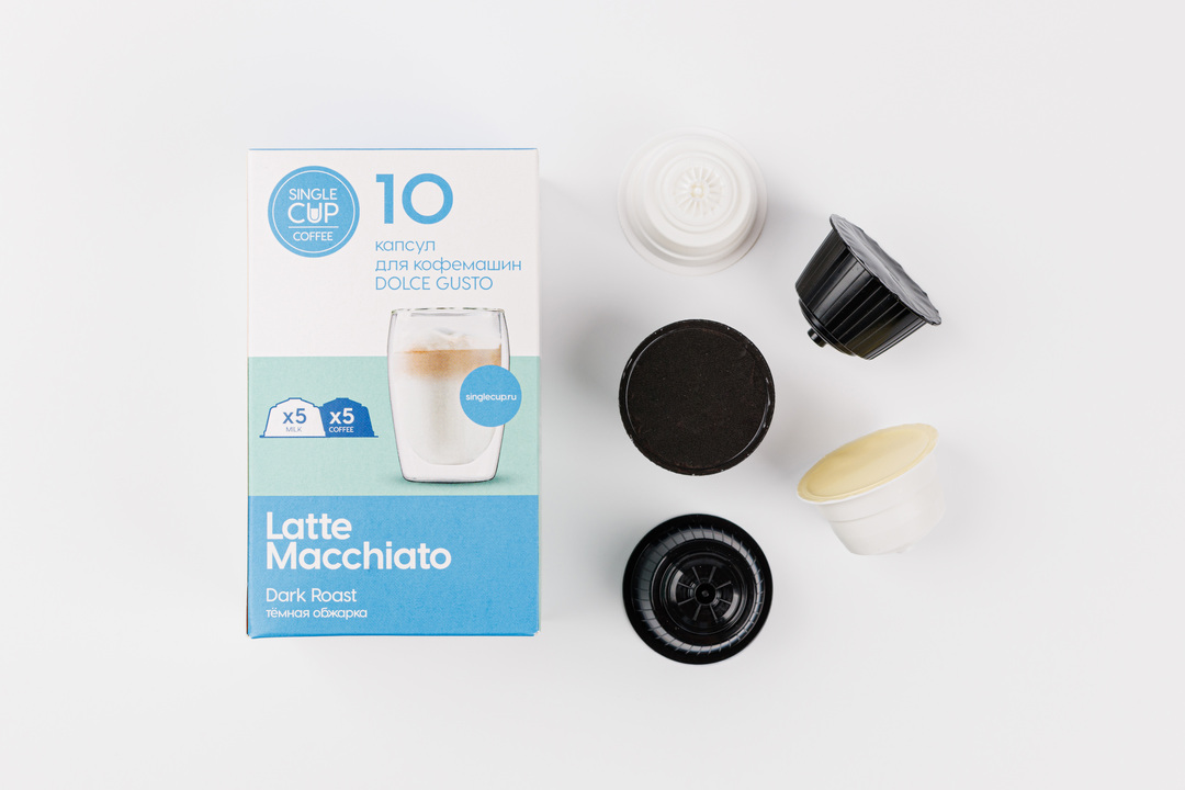 

Кофе в капсулах Dolce Gusto Latte Macchiato, 10 штук, 110 г