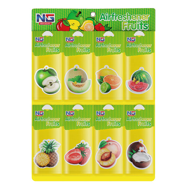 Ароматизатор New galaxy бумажный Фрукты в ассортименте
