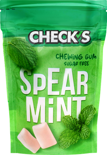 

Жевательная резинка Check's Перечная мята без сахара 34 г