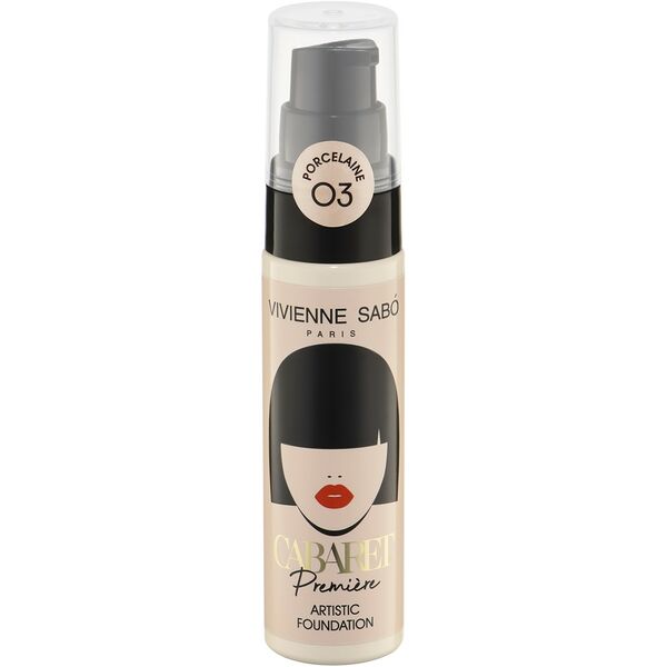 Тональный крем со сценическим эффектом Vivienne Sabo Cabaret Premiere 03 Фарфоровый 25 мл