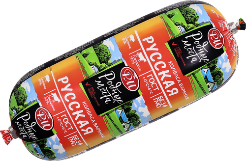 

Колбаса вареная Родные места Русская 600 г