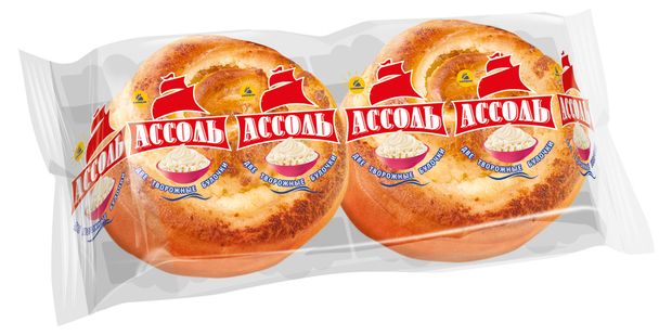 

Булочка Каравай Ассоль творожная 2х50 г