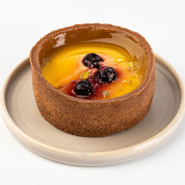 Тарталетка Манго-маракуйя веган