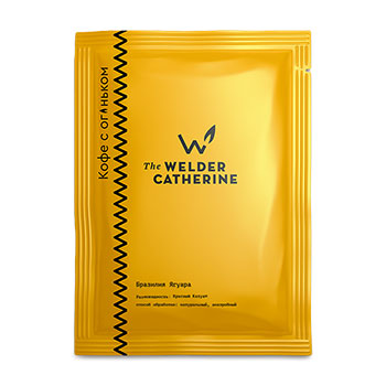 

Кофе жареный The Welder Catherine натуральный молотый в дрип-пакетах Бразилия 12.5 г