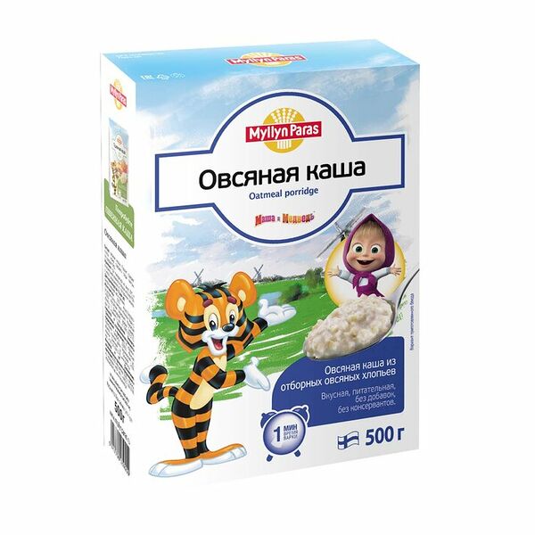 Каша овсяная MYLLYN PARAS, 500г