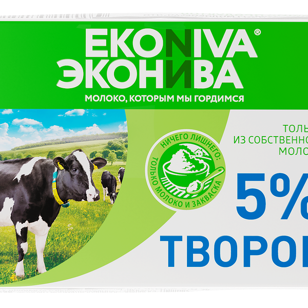 Творог мягкий ЭкоНива 5% 180 г