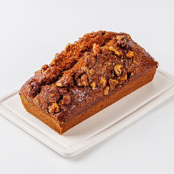 Банановый кекс с орехом