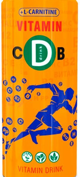 Напиток Zizzi D Vitamin безалкогольный сильногазированный 430мл