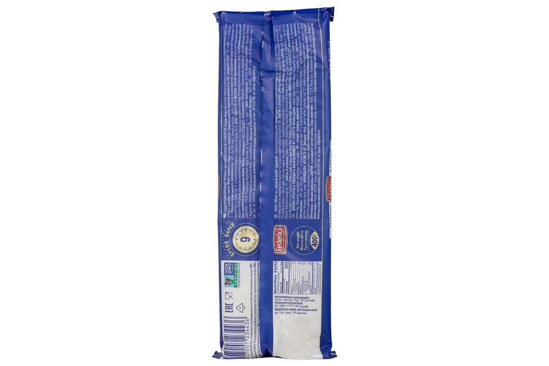 

Макароны Federici изделия спагетти №3 Spaghetti 400 г