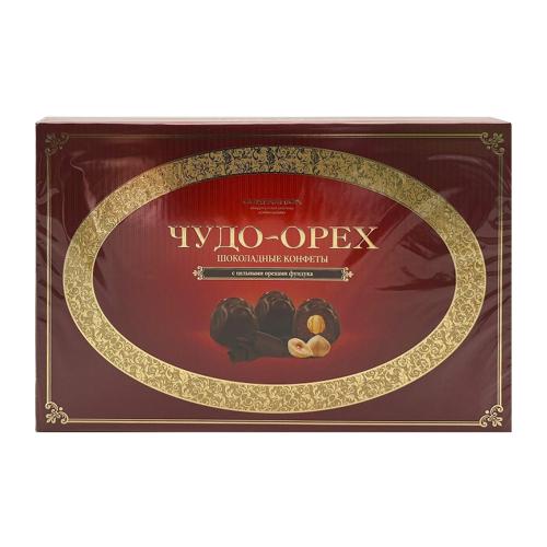 

Конфеты КФ Саратовская с кремовой начинкой Чудо-орех с цельным фундуком 190 г